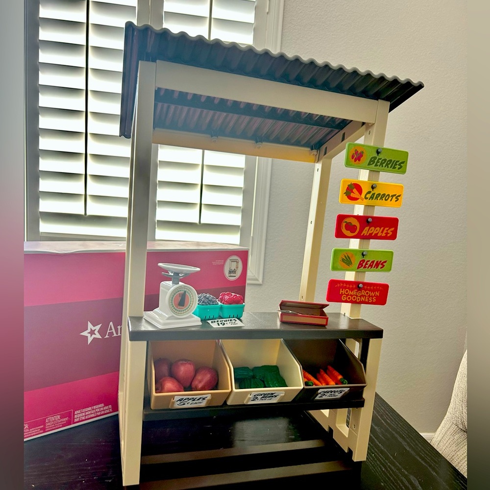 American Girl- Kit’s Garden Stand